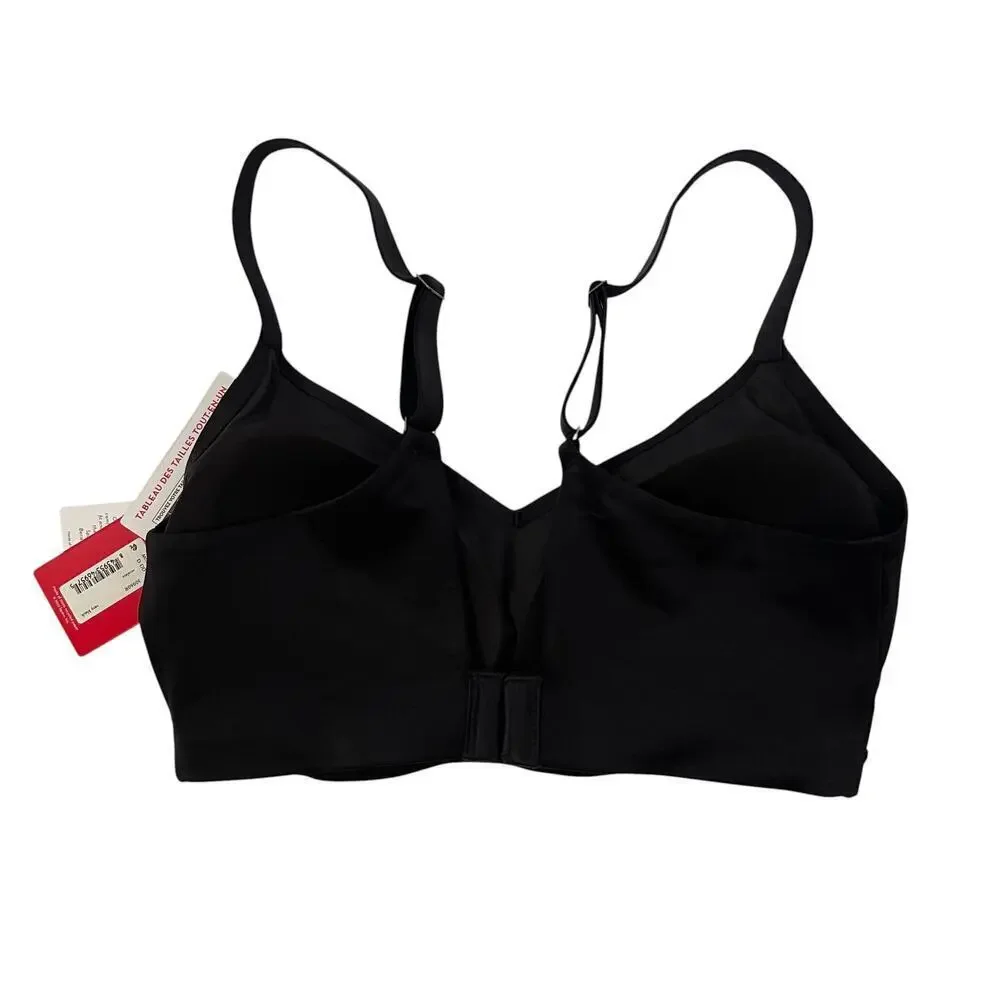 NWT Spanx All-In-One Wireless Bra - Size M Cup D-DD - Black - New With Tags